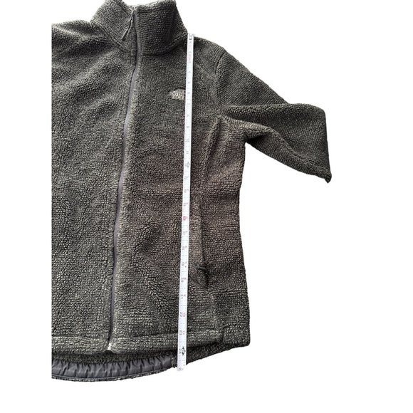 THE NORTH FACE FULL ZIP FLEECE JACKET WOMAN'S SMALL DARK GRAY‎ | F2 - Picture 6 of 8